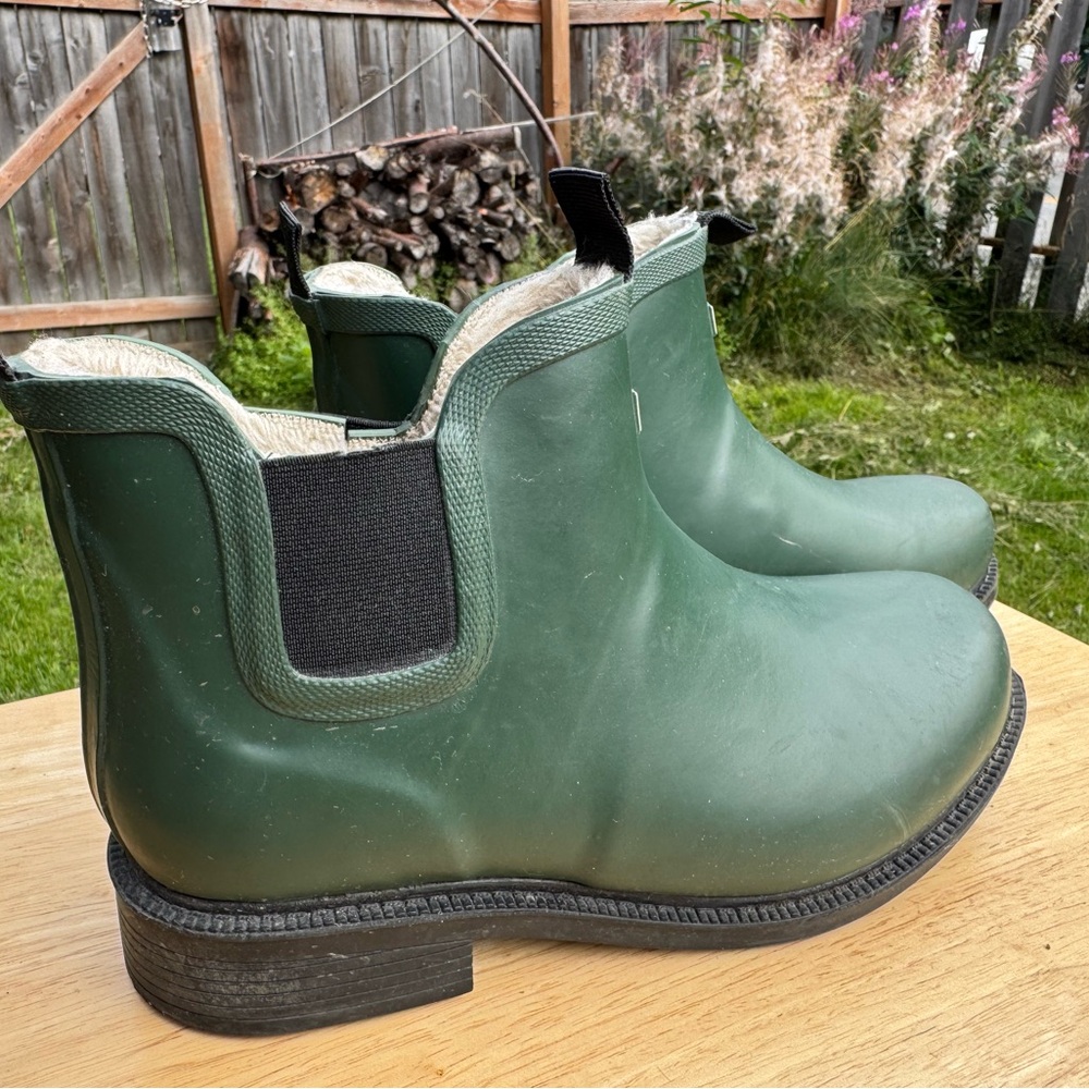 JBU Forest Green Ankle Boots